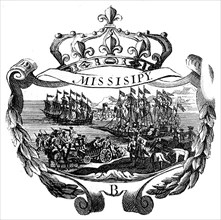 Août 1717. Le commerce avec les îles. Compagnie du Mississippi.