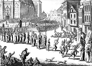 Procession of the flagellants