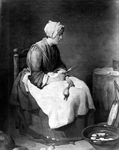 The maid by Chardin
