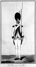 A guard of the regiment of the King