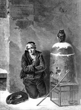 Paupers in the street