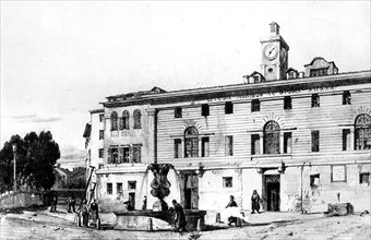 Le lycée de Nice après la Restauration.