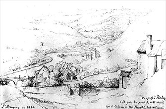 France. L'Aveyron en 1836. Affaire criminelle.