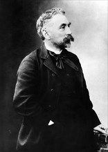 Etienne Mallarmé, dit Stéphane Mallarmé. Poète (1842-1898).