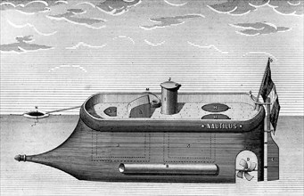 Marine française. Le Nautilus.