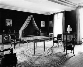 Chambre de Napoléon à la Malmaison.