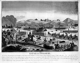 Premier Empire. Autriche. Bataille d'Ekmühl. 22 avril 1809.