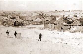 Rufisque, surroundings of Dakar, close to the station.