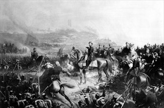 La guerre de Crimée : bataille de Solférino.