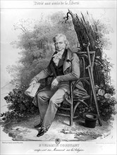 Benjamin Constant (1767-1830). Homme politique et écrivain.