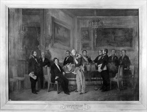 Conseil des Ministres aux Tuileries. 1842