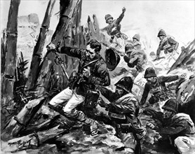 Le capitaine Mehl est tué devant Sontay (1883)