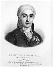 Etienne Charles, duc de Damas-Crux. Pair de France.