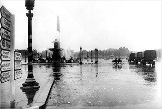 Place de la Concorde en août 1941.