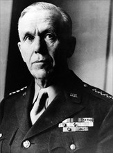 Le général Marshall à Londres pendant la guerre.