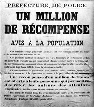 La France sous l'Occupation. Affiche