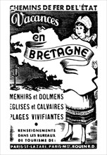 The Thirties.  Publicity in the Press.  Holidays in Brittany.