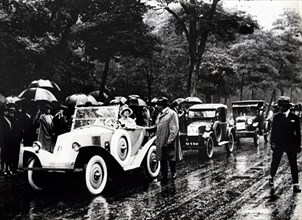 1925. La vie élégante. Concours d'élégance automobile.
