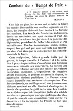Charles de Gaulle. " Combats du temps de Paix ",  1932.