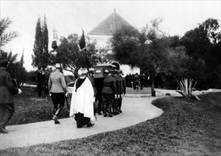 Morocco.  Funeral of Lyautey.  1934