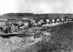 Relève des troupes à la Bataille de Verdun