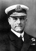 Marine anglaise. John Ruthworth Jellicoe, amiral anglais