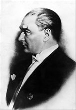 Turkey.  Mustapha Kémal, Pasha (1881-1931).  " Father of the Turks ".