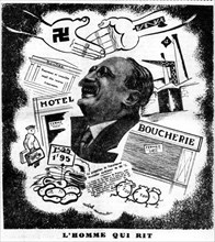 Caricature against Léon Blum, 1936
