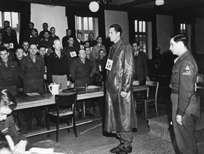 Procès de la Libération. 1945. Rudolf H. Surtrop est condamné