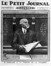 Monsieur Poincaré à la tribune de la Chambre " (8 août 1928).