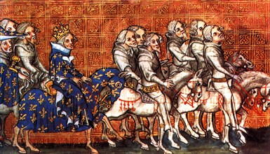Jean II the Good surrenders to the English