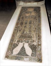 Tombeau de Frédégonde (545 - Paris, 597) Reine de Neustrie.