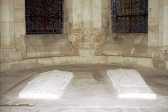 Graves of Philippe Dagobert, brother of St. Louis and of Louis, eldest son of St. Louis
