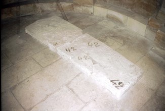 Grave of Blanche, eldest daughter of Saint-Louis (1240-1243), Saint-Denis basilica