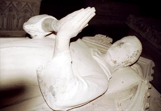 Recumbent statue of Louis Prince of France (1243 -1260), son of St. Louis and Marguerite of Provence.