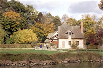 Versailles, chaumière du  hameau du Petit Trianon