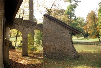 Versailles, fishery in the hamlet of the Petit Trianon