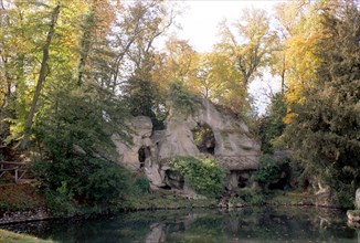 Versailles, the "Snail Rock" at the Belvedere pavilion