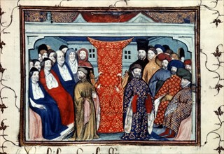 Accession au trône de Henri de Lancastre (Henri IV  d'Angleterre 1367-1437)