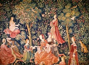 Tapestry. The lordly life under Francis I