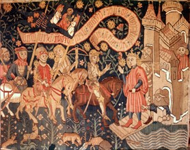 Joan of Arc arriving in Chinon, the "Joan of Arc" Tapestry