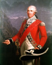 Portrait d'un major d'un régiment suisse