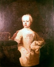 Marie-Antoinette as a child.