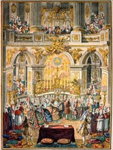 Marriage of Louis XVI and Archduchess Marie-Antoinette.