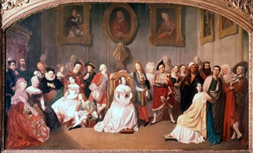Les Sociétaires de la Comédie française en 1840