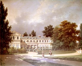 Lecomte, le château de Neuilly en 1823
