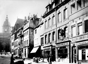 Besançon:  the house where Victor Hugo was born.