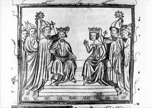 Couronnement de Jean le Bon (1319-1364)