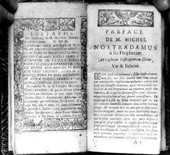 Nostradamus' prophecies. 1566 edition