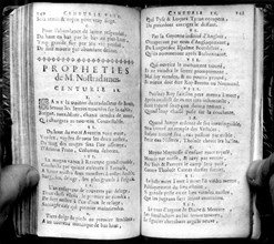 Prophéties de Nostradamus. Edition de 1566